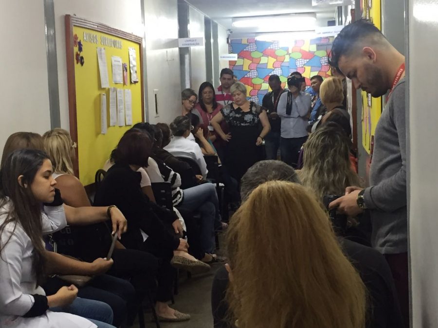 Ação no Centro de Saúde 8 de Ceilândia