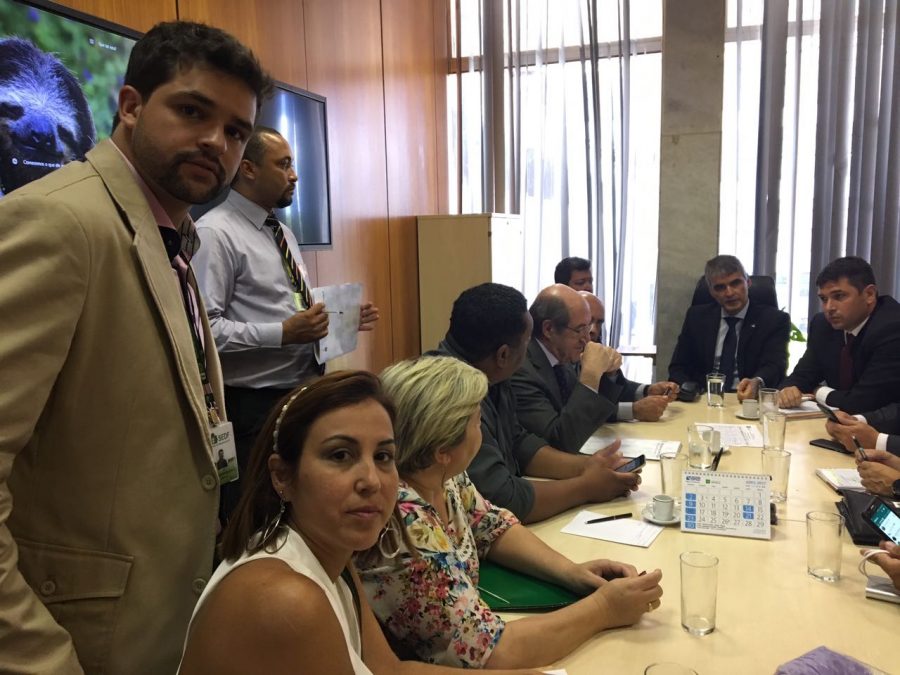 Reunião com secretário da Casa Civil, Sérgio Sampaio