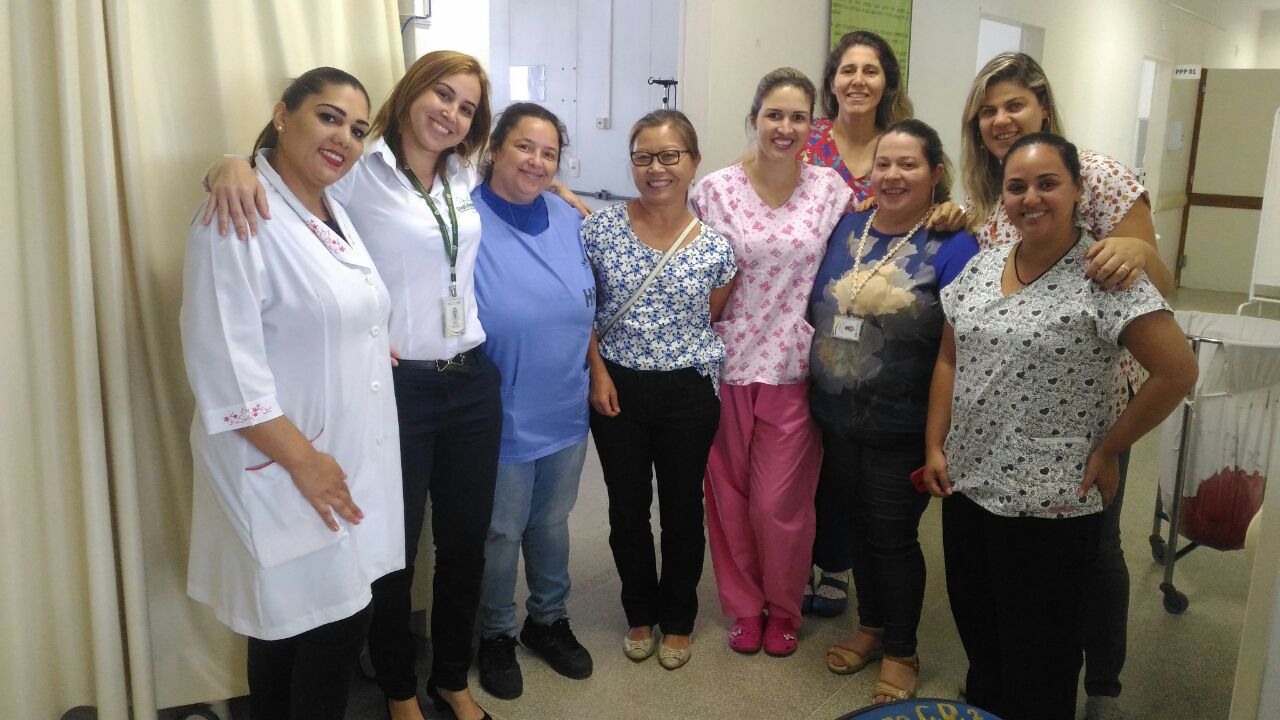 Frente Única da Enfermagem, em visita ao HRG